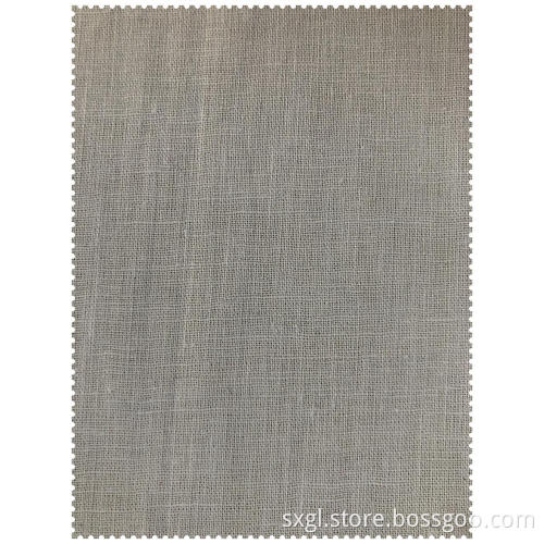 linen cotton print fabric for dress and shirt